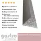 Preview: Winkel Alu Stucco 1mm stark ohne Schutzfolie Al 99,5